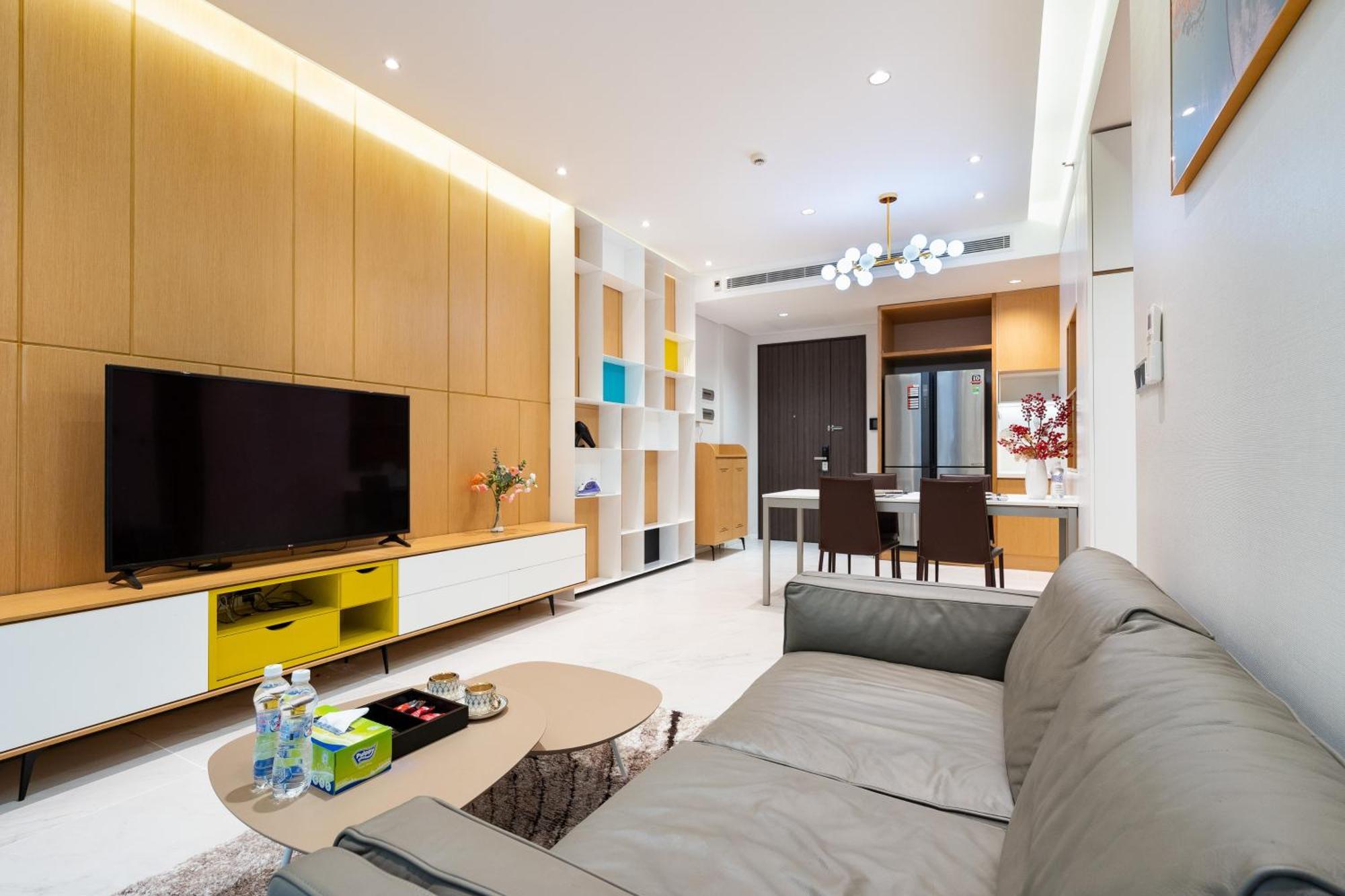 Aparthotel Convinia Luxury The Peak Midtown Ho Či Minovo Město Exteriér fotografie