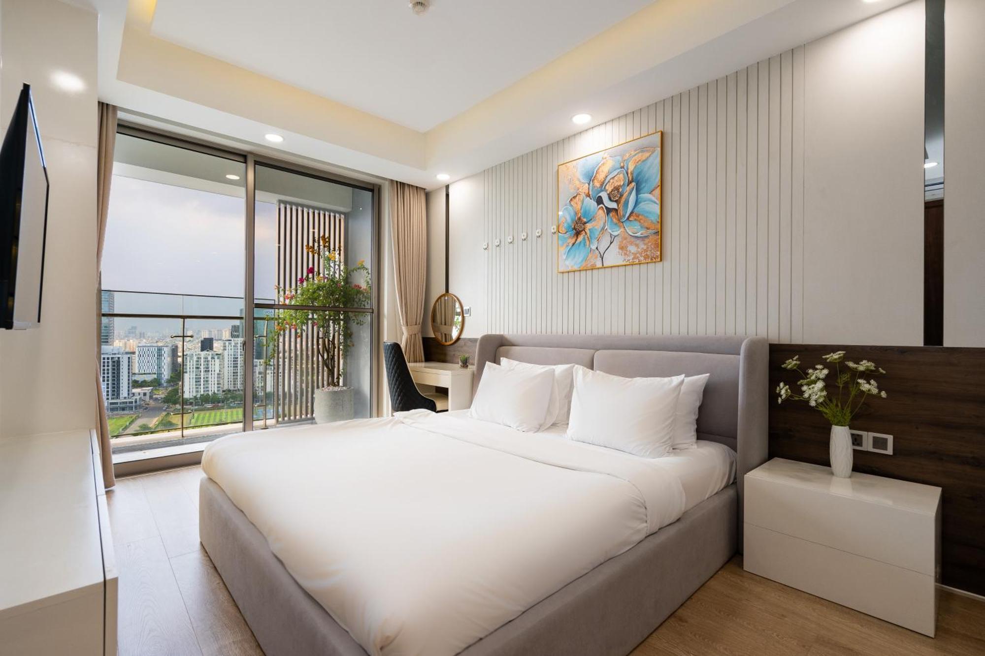 Aparthotel Convinia Luxury The Peak Midtown Ho Či Minovo Město Exteriér fotografie