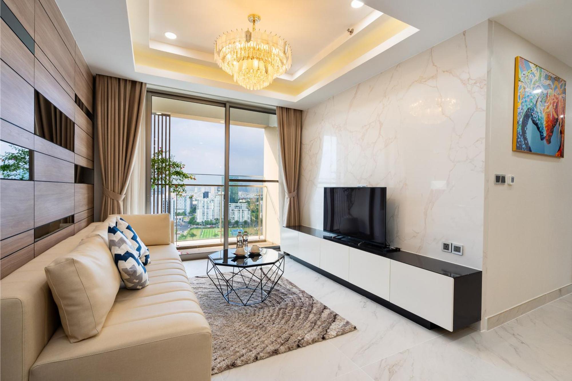 Aparthotel Convinia Luxury The Peak Midtown Ho Či Minovo Město Exteriér fotografie